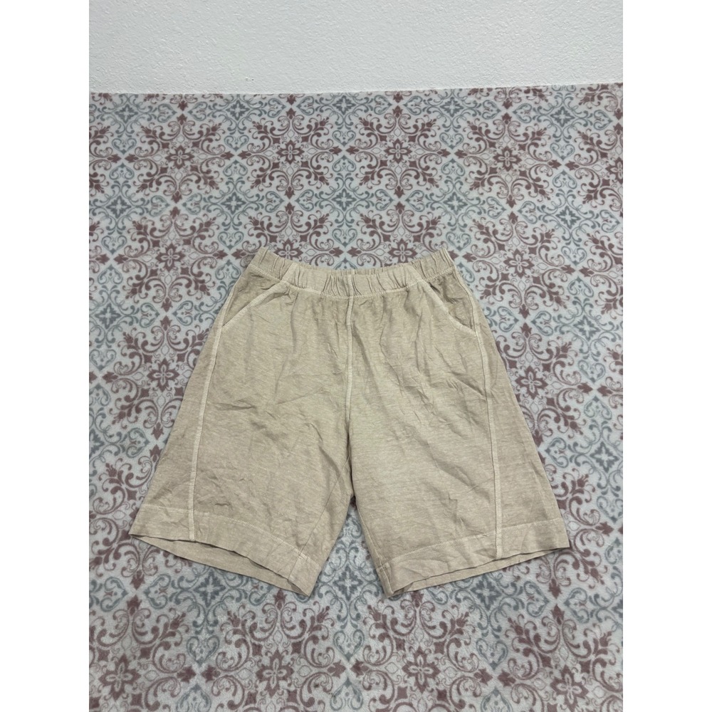 Poetry London Birch Beige Knit Elastic Waist Shorts UP48.8.C US 4 NEW